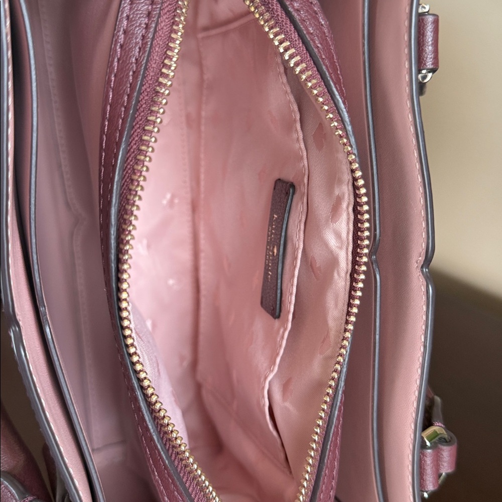 KATE SPADE ♠️ New York "Tippy" SMALL TRIPLE COMPARTMENT SATCHEL BAG 🌟EUC🌟 - Picture 14 of 17
